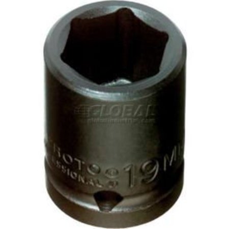 Proto Proto J7420M 1/2" Drive Impact Socket 20mm - 6 Point, 1-5/8" Long J7420M